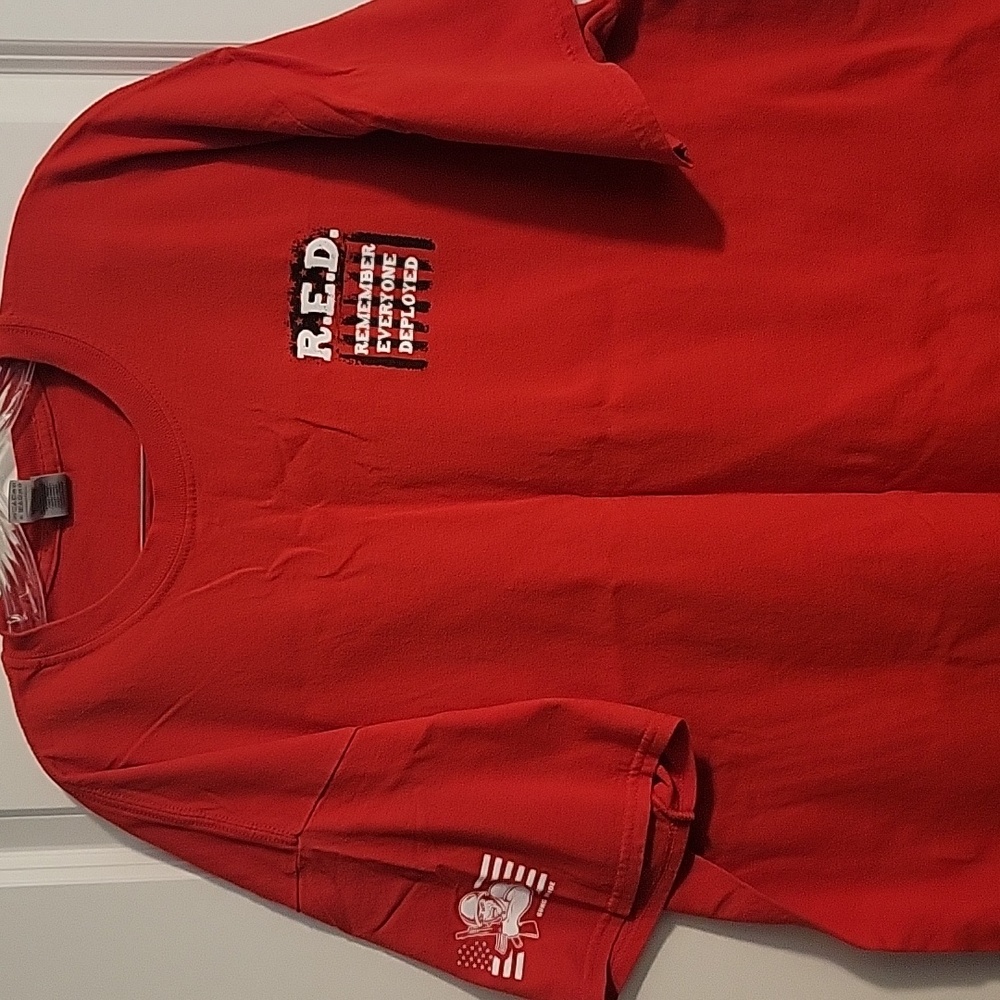 RED remember everyone deployed shirt